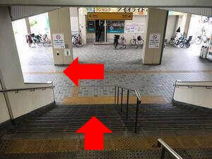 近鉄今川駅からのルート写真3