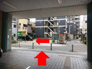近鉄今川駅からのルート写真4