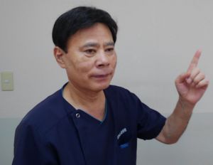 中橋整骨院の院長の写真