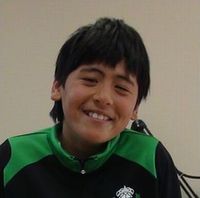 オスグッド・シュラッター病の治療を受けにきた子供の写真